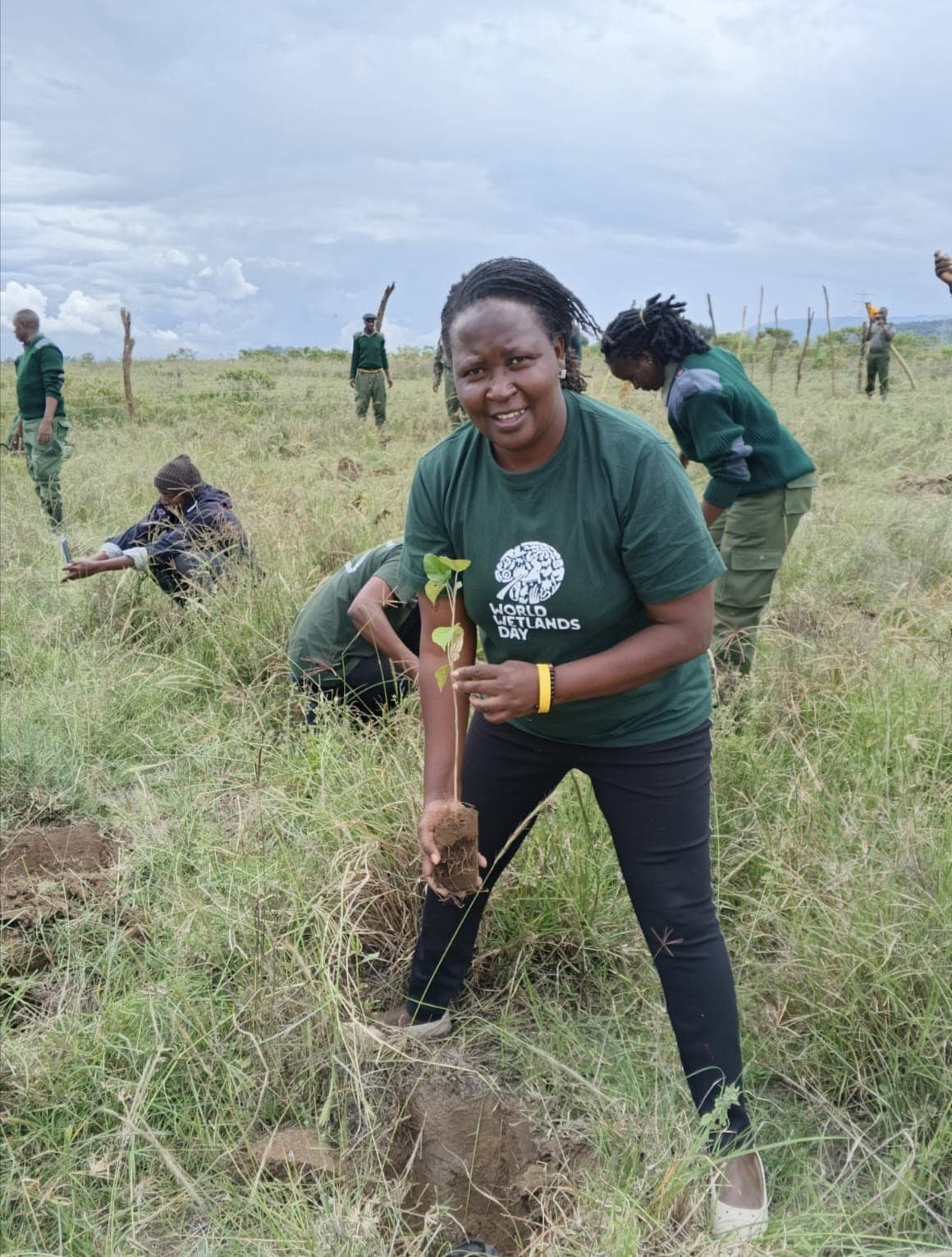 Portrait photograph of Dorcas Musyoka, Accountant at Team Climate Change Naivasha.